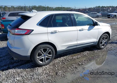 2017 Ford Edge Titanium from USA, damaged, VIN 2FMPK3K84HBC59514